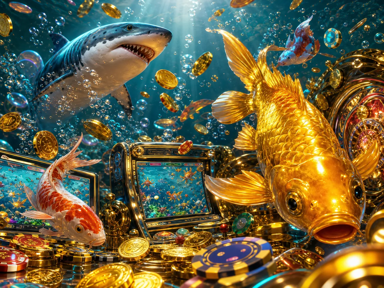 What Aladdin99 Is – ocean fishing emerald illustration